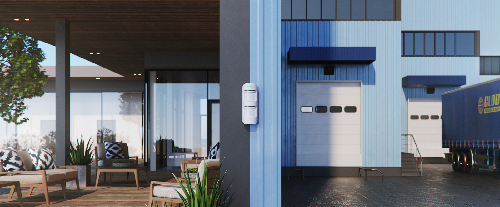 image alarme extérieure Hyères